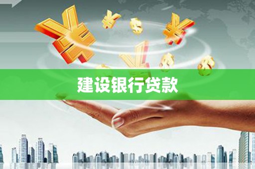 河池建设银行贷款