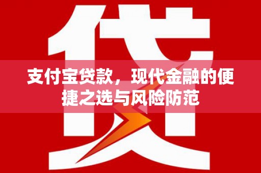 河池支付宝贷款，现代金融的便捷之选与风险防范