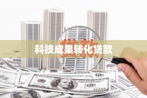 河池科技成果转化贷款