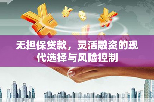 河池无担保贷款，灵活融资的现代选择与风险控制