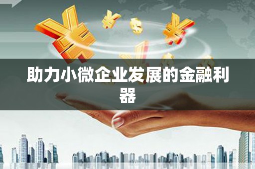 河池助力小微企业发展的金融利器
