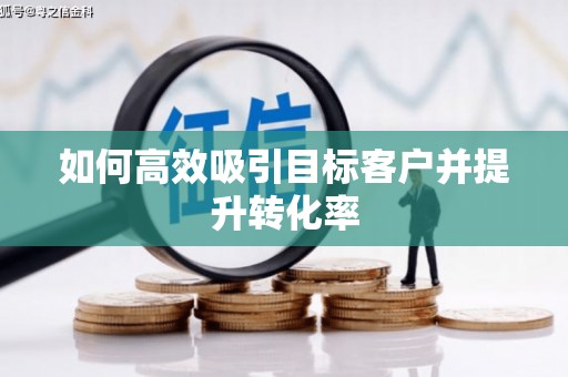 河池如何高效吸引目标客户并提升转化率
