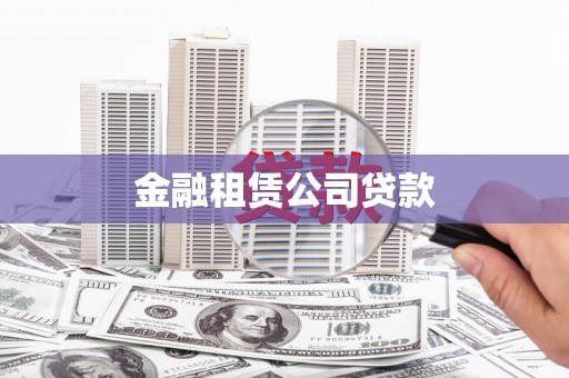 河池金融租赁公司贷款