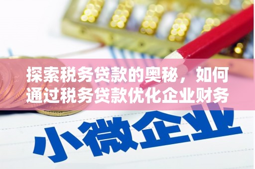 河池探索税务贷款的奥秘，如何通过税务贷款优化企业财务