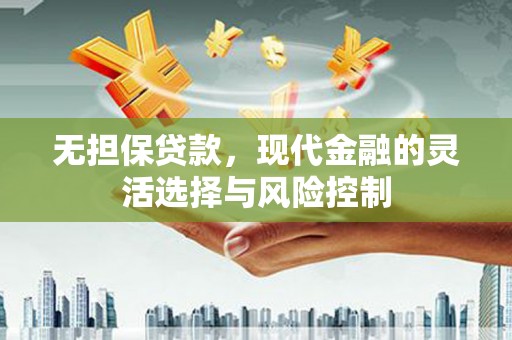 河池无担保贷款，现代金融的灵活选择与风险控制