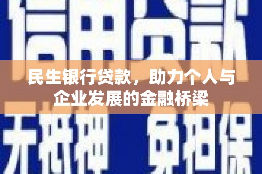 河池民生银行贷款，助力个人与企业发展的金融桥梁