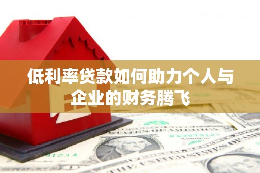 河池低利率贷款如何助力个人与企业的财务腾飞