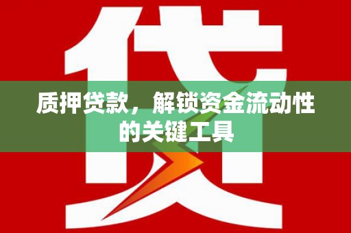 河池质押贷款，解锁资金流动性的关键工具