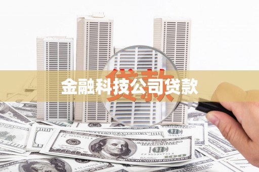 河池金融科技公司贷款