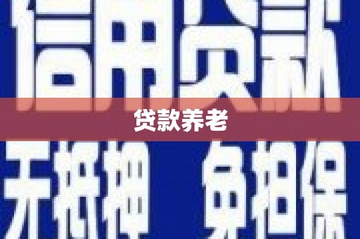 河池贷款养老