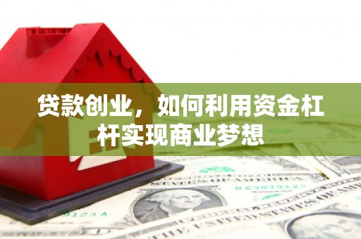 河池贷款创业，如何利用资金杠杆实现商业梦想
