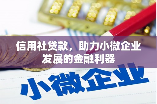 河池信用社贷款，助力小微企业发展的金融利器