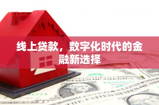 河池线上贷款，数字化时代的金融新选择