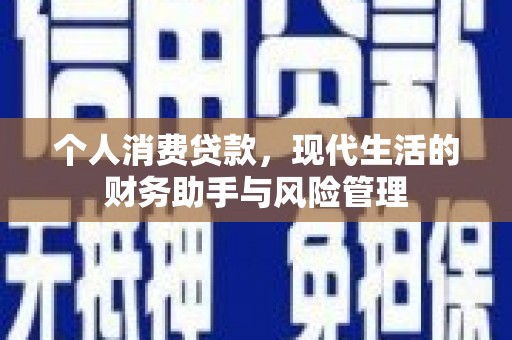 河池个人消费贷款，现代生活的财务助手与风险管理
