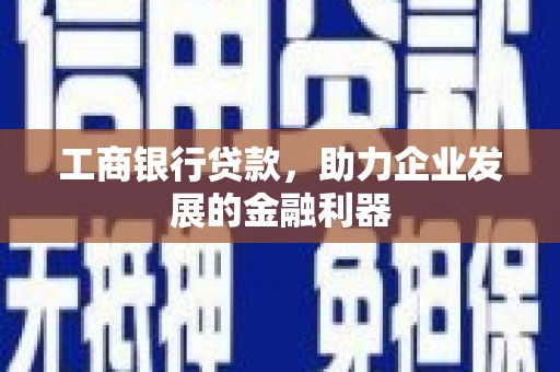 河池工商银行贷款，助力企业发展的金融利器